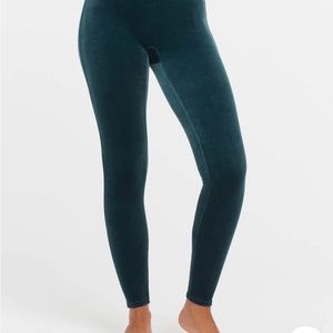 Spanx velvet leggings